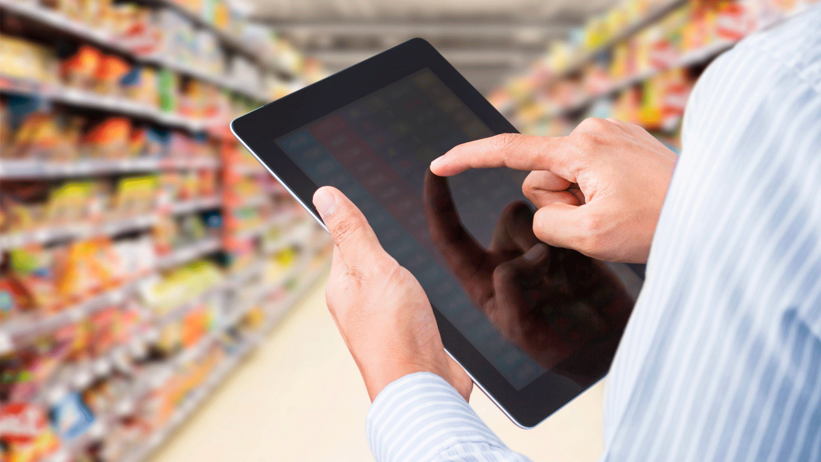 supermercado sistema de facturacion e inventario tablet